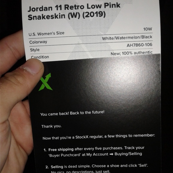 Jordan 11 pink snakeskin - Picture 4 of 4